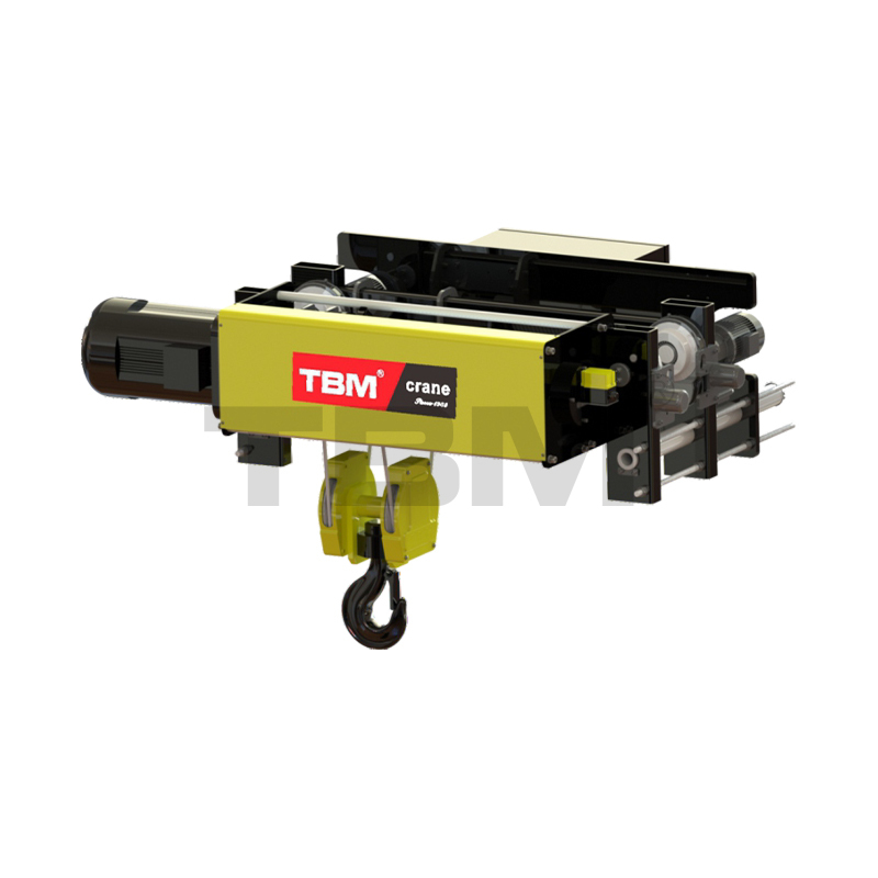 Paranco a fune metallica SHA7 con altezza ridotta