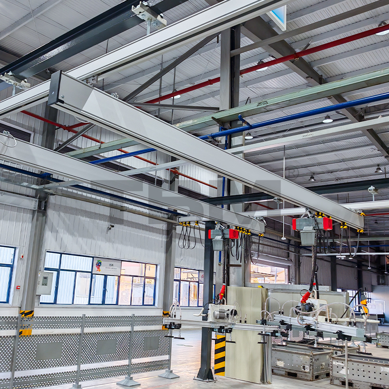 Gru leggere in alluminio