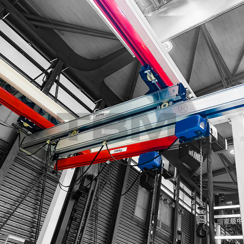 Gru leggere in alluminio