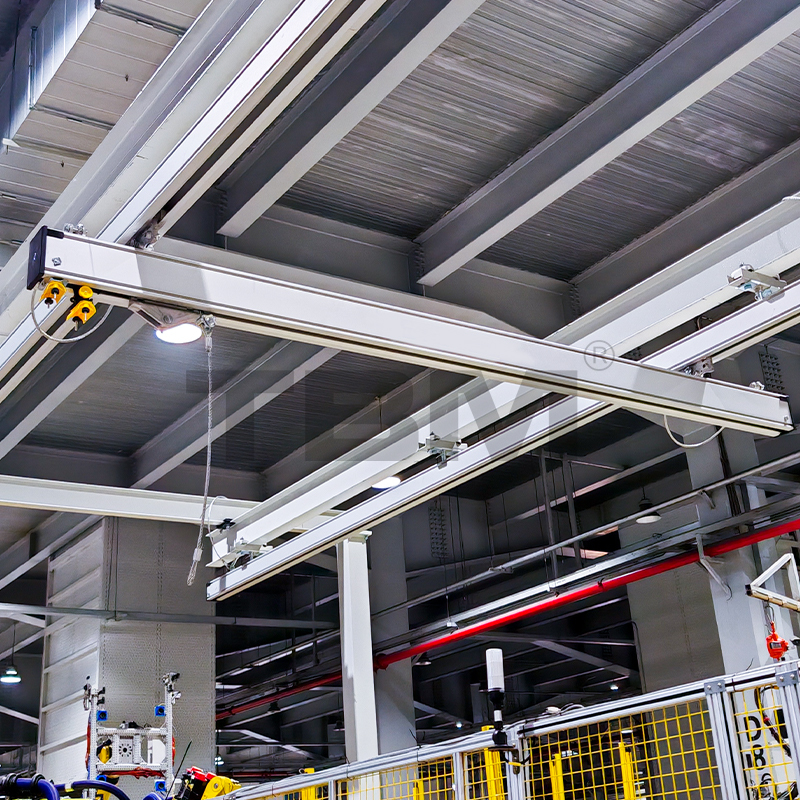 Gru leggere in alluminio